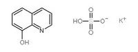 8-Hydroxyquinoline Potasyòm Sulfat CAS 15077-57-3
